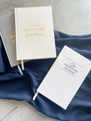 Linen Gratitude Journal
