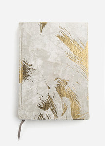 Abstract Brush Velvet Journal