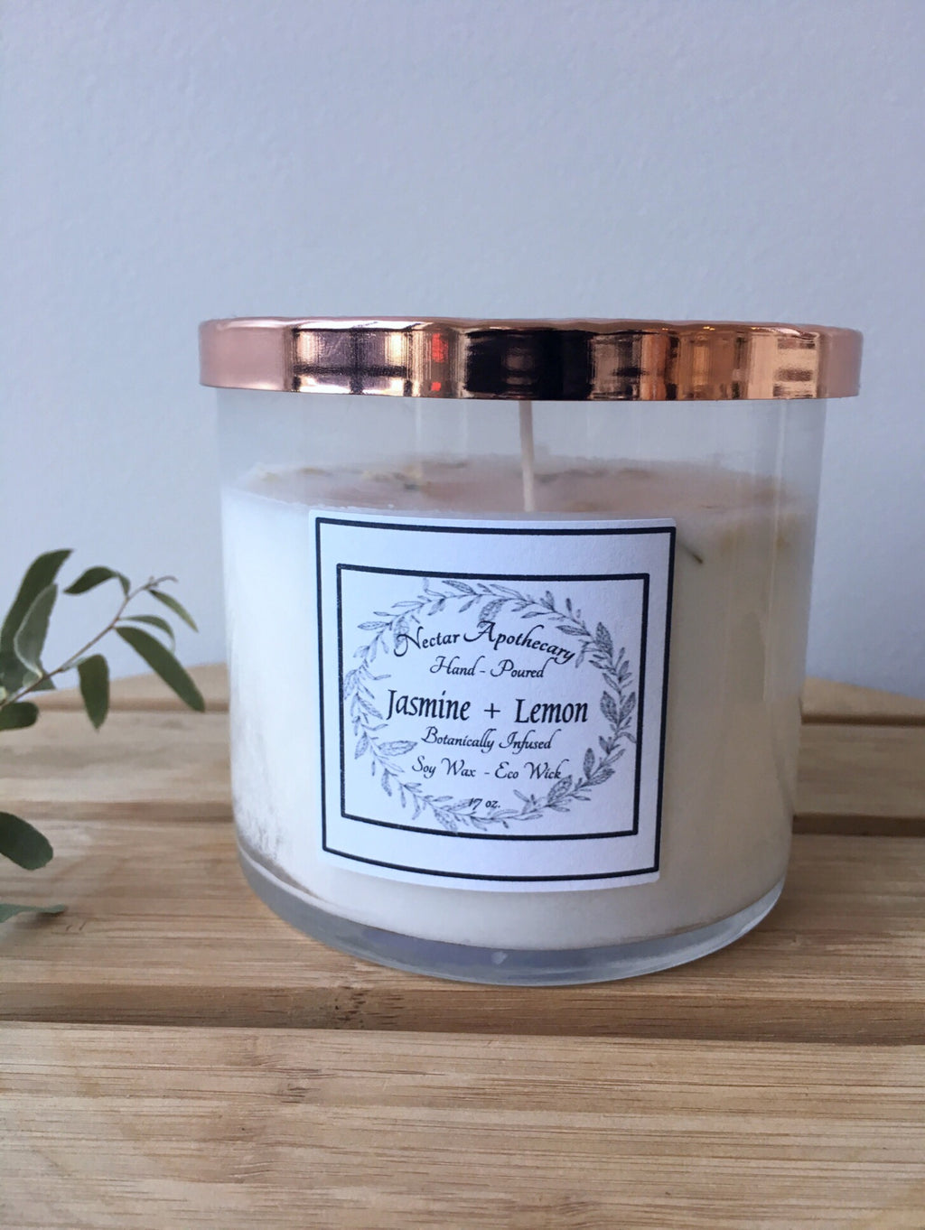 Nectar Apothecary Jasmine Lemon Candle