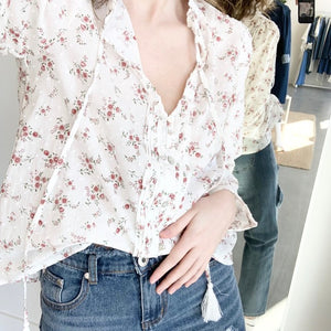 Ditsy Floral Top