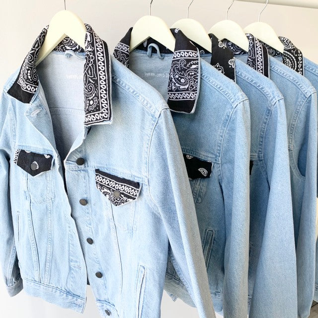 Unemployed Denim Bandana Jacket