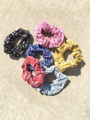 Bandana Scrunchie