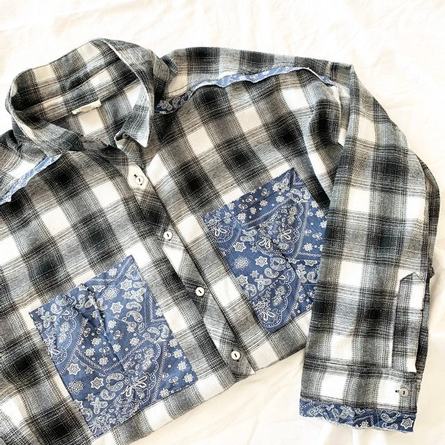 Bandana Flannel Shirt