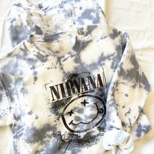 Nirvana Tie Dye Sweatshirt