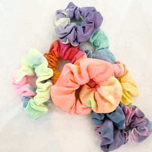 Tie Dye Scrunchies